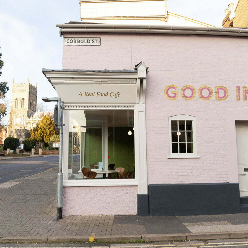 Branding + Design for Good Inside Cafe