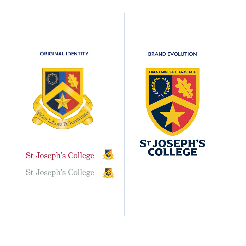 WHAT associates Brand evolution for St Jo's College Ipswich 