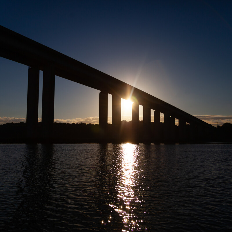 Orwell Bridge, Ipswich. Photography for Orwell Lady by WHAT associates