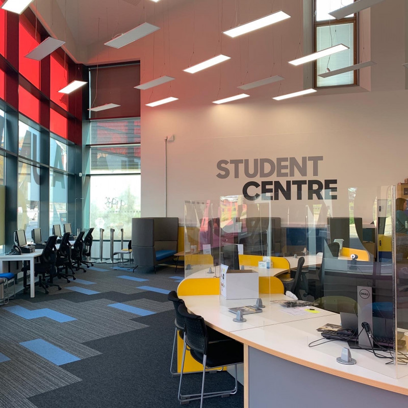 New signage and wall graphics for UOS
