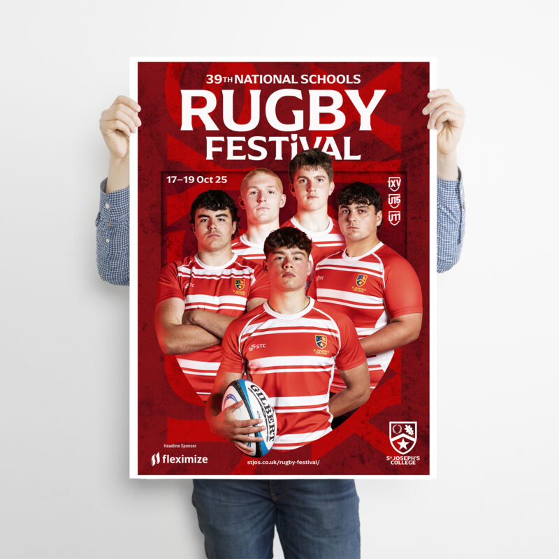 2025 St Jo’s Rugby Festival identity in numbers