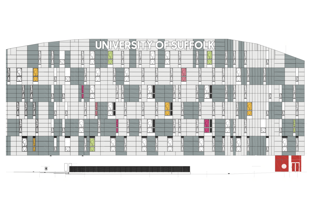 UoS Waterfront Building Sigange